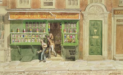 Tienda de colorantes, St Martin